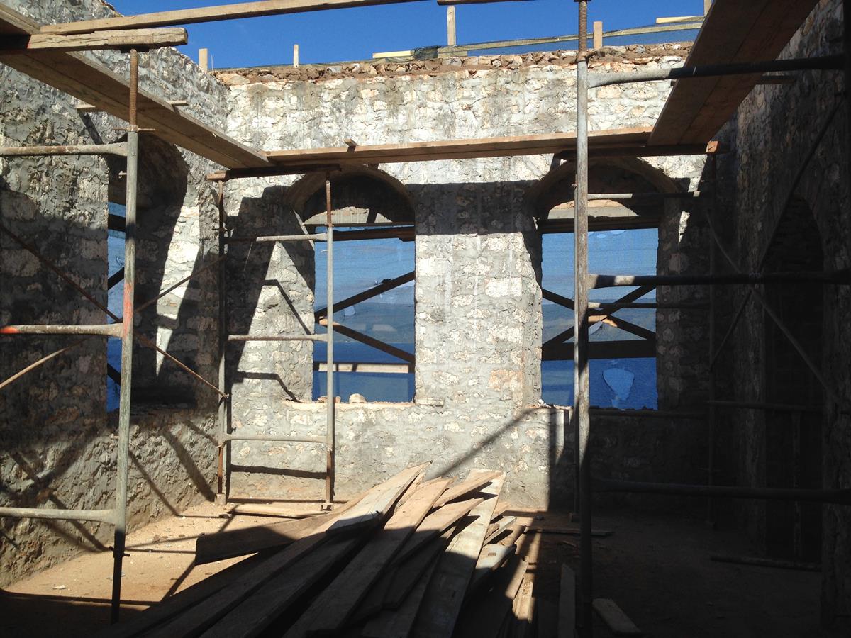 Strengthening of Listed Building on Hydra Island