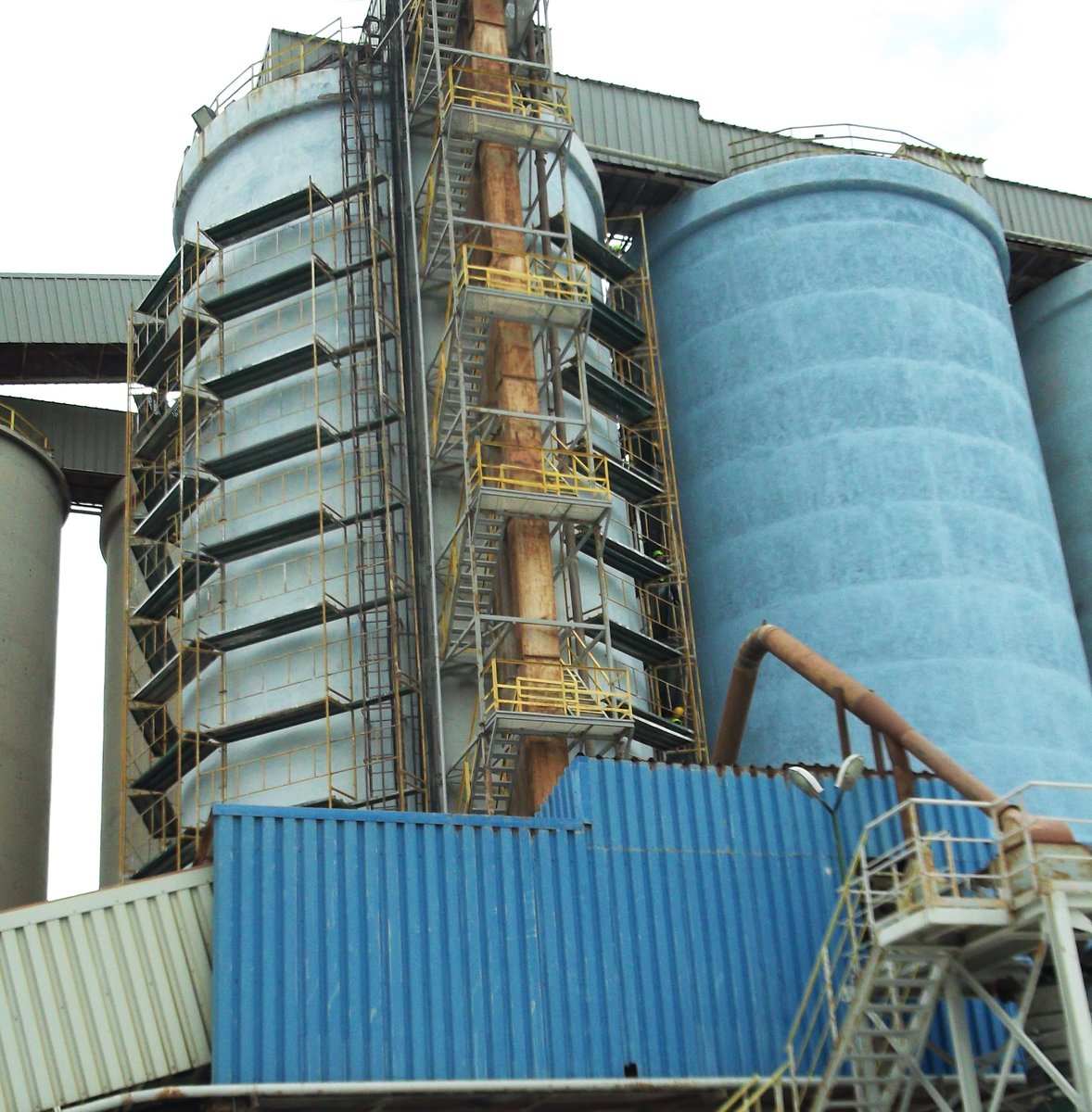 Industrial Concrete Silo Restoration and Strengthening ENKA
