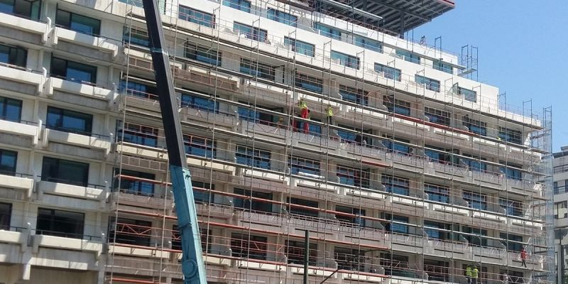 Restoration of the Marble Cladding on the Facades of Grand Hyatt Athens Hotel