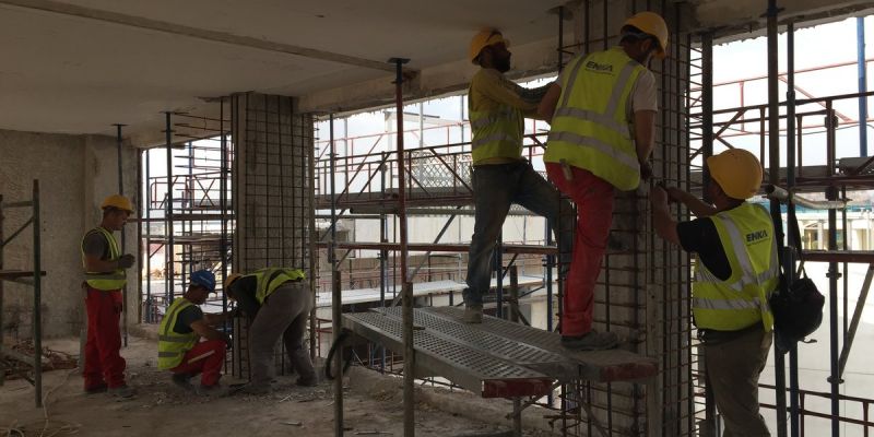 Strengthening of Grand Hyatt Athens Hotel