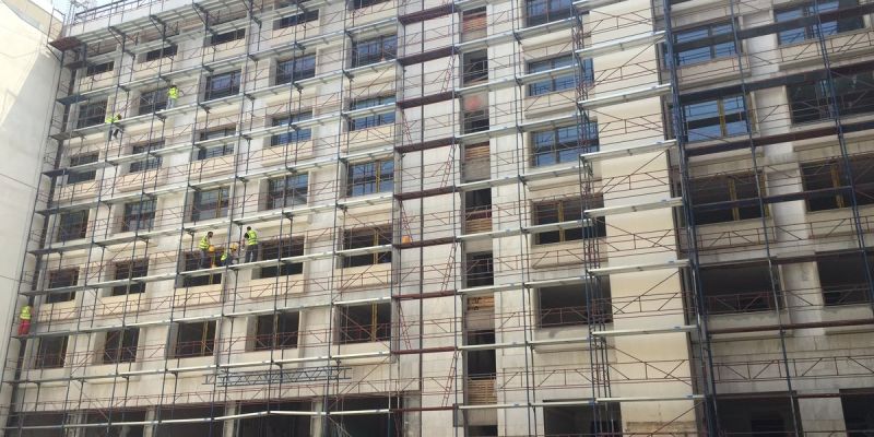 Restoration of the Marble Cladding on the Facades of Grand Hyatt Athens Hotel