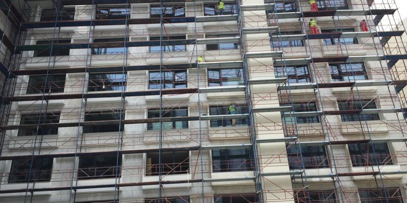 Restoration of the Marble Cladding on the Facades of Grand Hyatt Athens Hotel