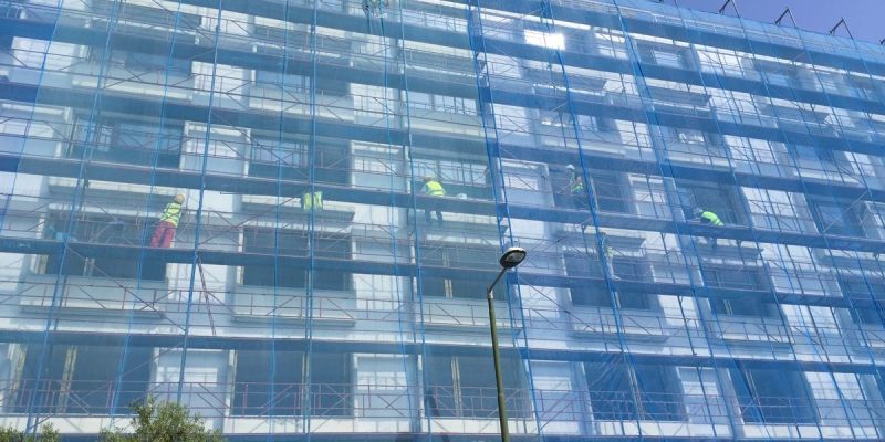 Restoration of the Marble Cladding on the Facades of Grand Hyatt Athens Hotel