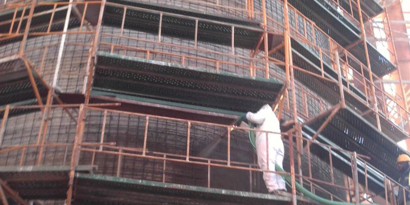 Industrial Concrete Silo Restoration and Strengthening