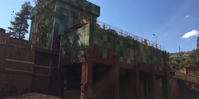 Restoration and Strengthening of Ore Dressing Silo