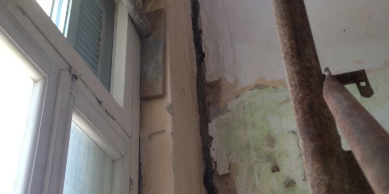 Collapse Prevention Works for Voyiatzidis Mansion in Andros Town