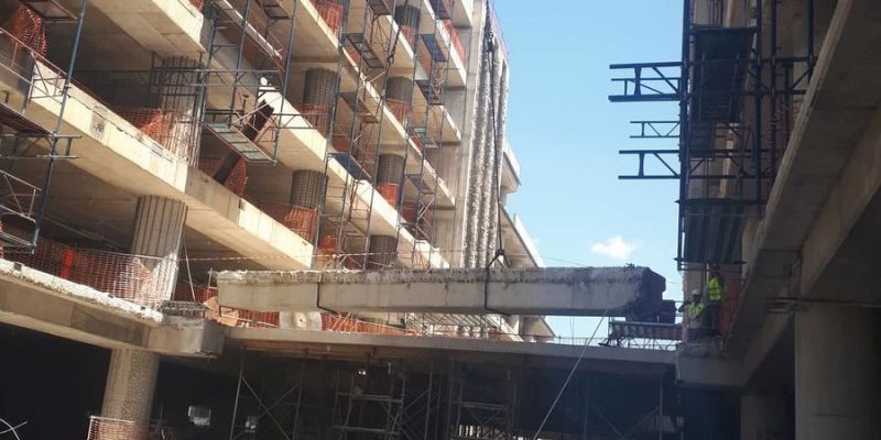 Non-Vibrating Concrete Cutting at “THE ORBIT” Office Building Complex