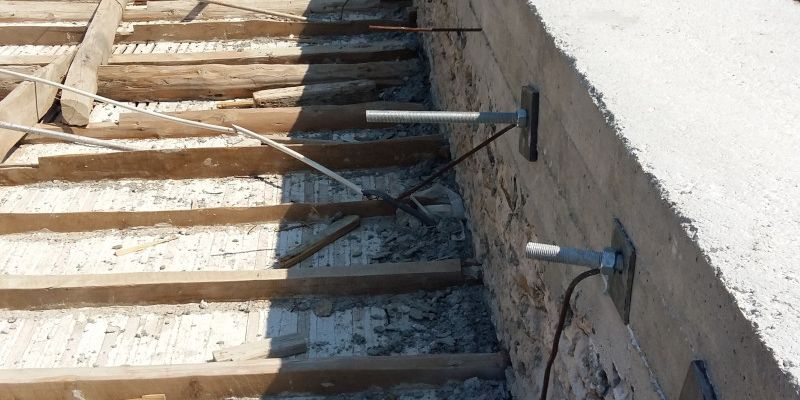 Collapse Prevention Works for Voyiatzidis Mansion in Andros Town