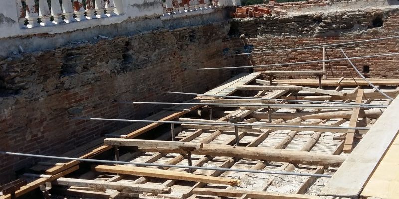 Collapse Prevention Works for Voyiatzidis Mansion in Andros Town