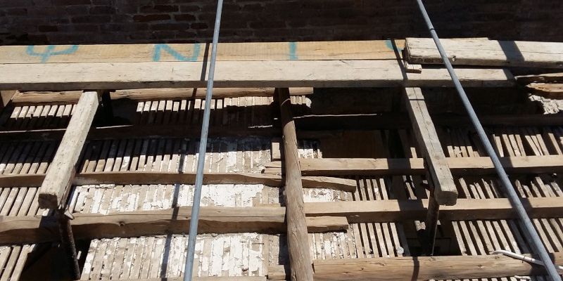 Collapse Prevention Works for Voyiatzidis Mansion in Andros Town