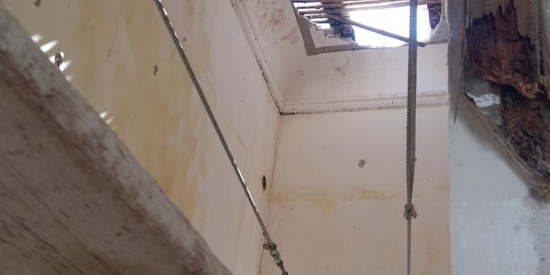 Collapse Prevention Works for Voyiatzidis Mansion in Andros Town