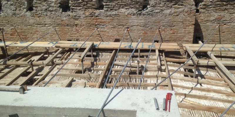 Collapse Prevention Works for Voyiatzidis Mansion in Andros Town