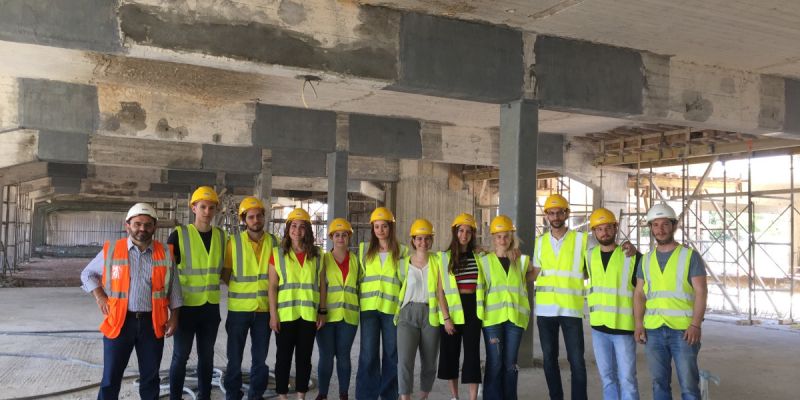 School of Civil Engineering Visit on ENKA Construction Site